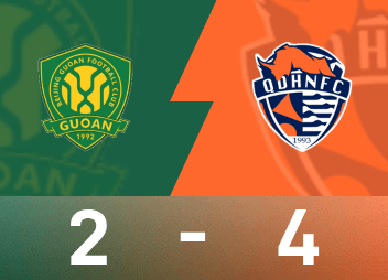 中超战报：萨里奇独造4球，海牛4-2客胜国安逃离降级区